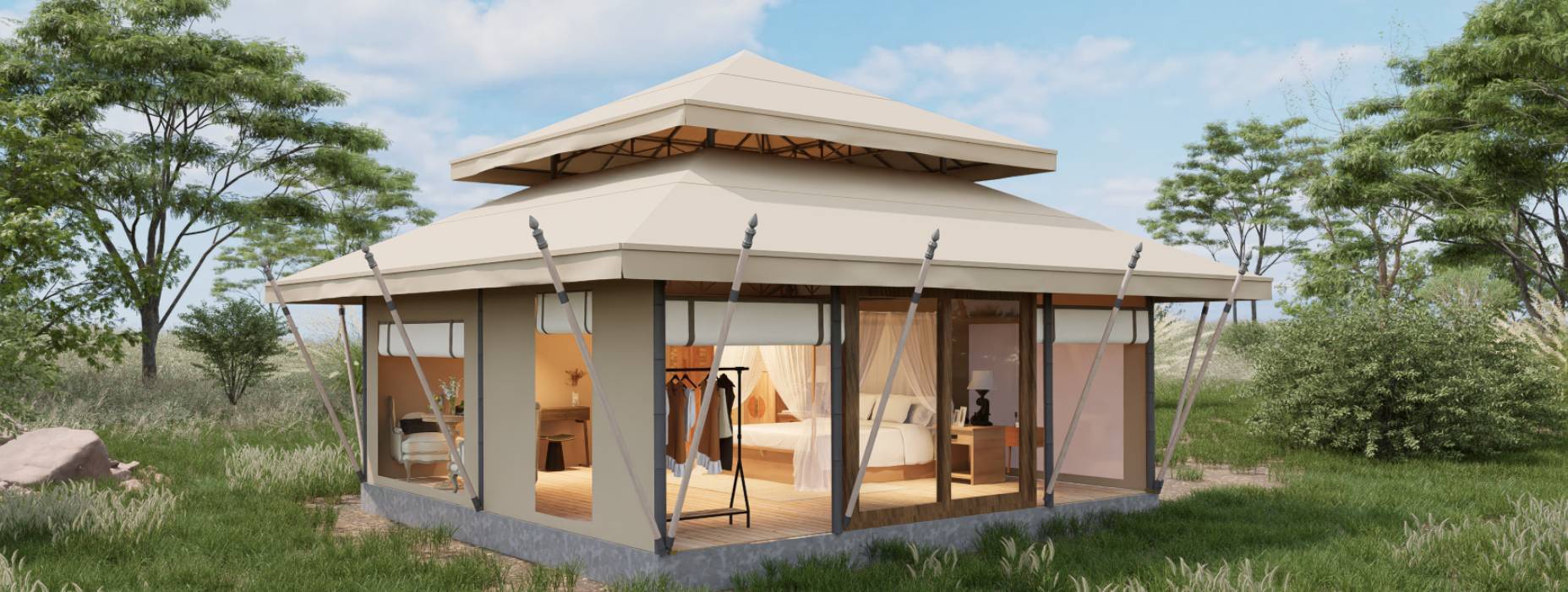 金城江区户外野奢帐篷